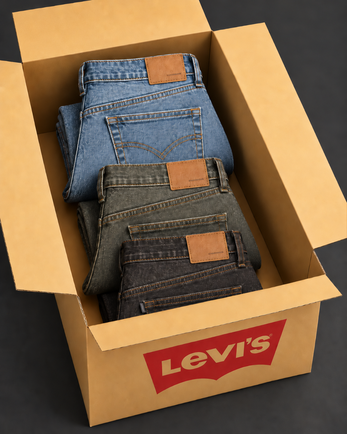 Levi Jeans Box supplier access